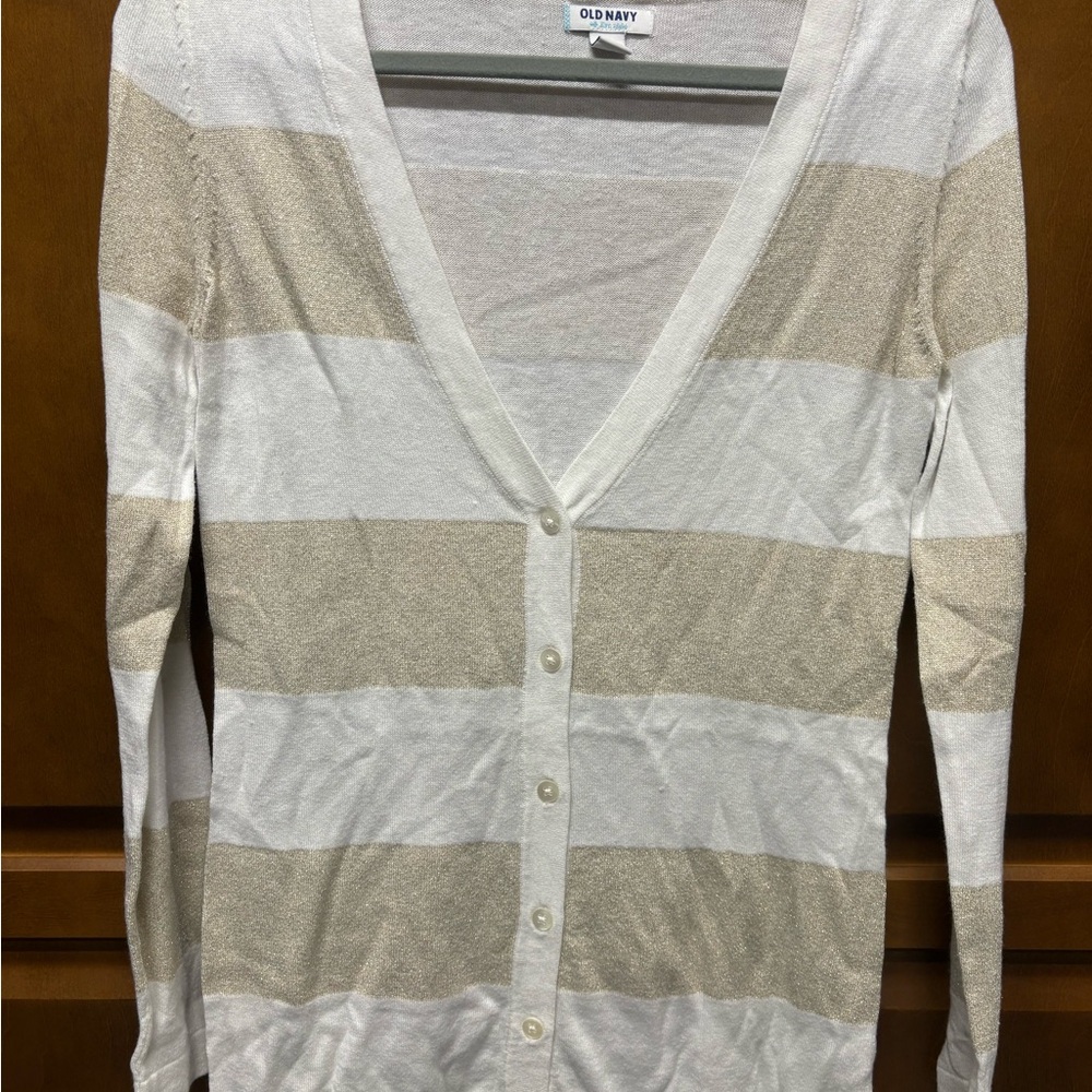 Old Navy Beige Knit Sweater